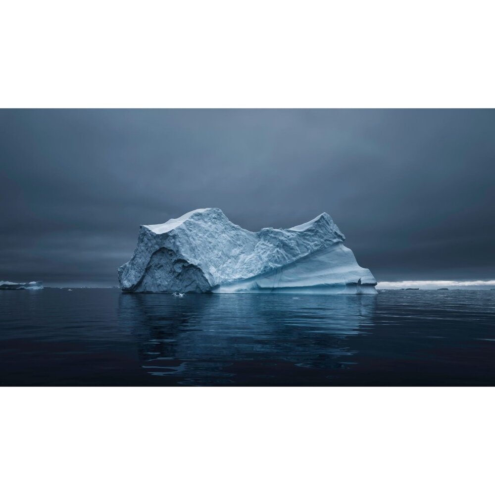 Greenland Lone Iceberg - 6x9" - Color Photograph